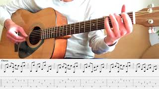 Kavinsky - Nightcall - Fingerstyle Guitar with Tabs