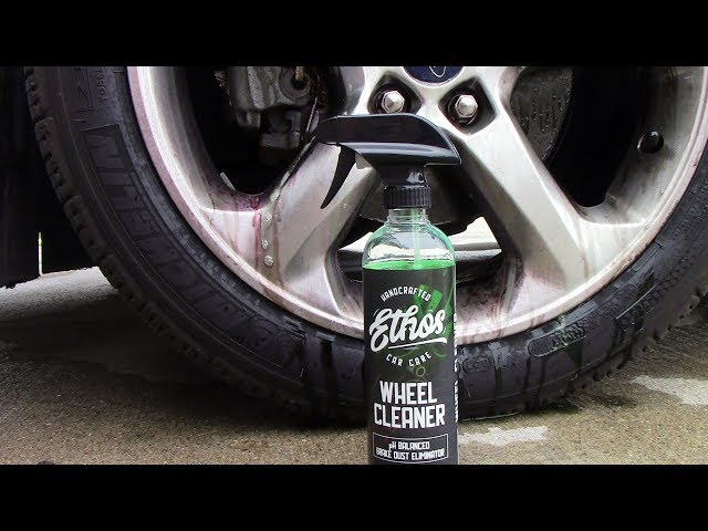 Ethos Handcrafted Car Care Ethos Wheel Cleaner - Car Wheel Cleaner Spray -  Brake Dust, Iron Remover - Color