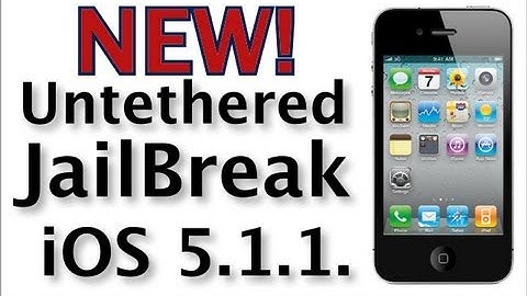 NEW: iPhone Jailbreak iOS 5.1.1