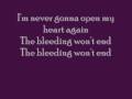 The bleeding by the deepfield lyrics