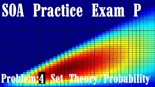 SOA Practice Exam P: Problem 4: Probability/ Set Theory