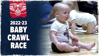 Babies Compete in 2022-23 Baby Crawl Race | New Orleans Pelicans