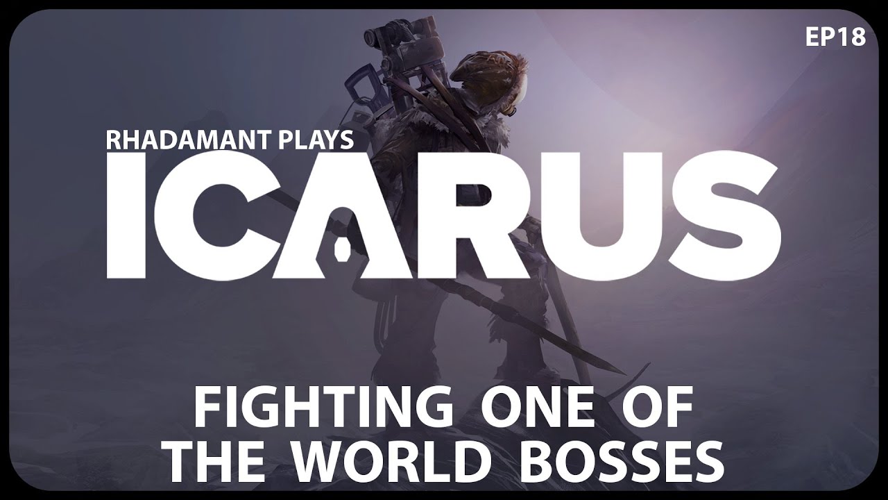 Fighting One of the World Bosses in Icarus - Solo Open World Survival // EP18