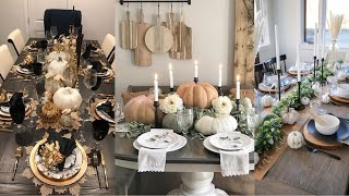 Fall Dining Table Décor Ideas||Elevate Your Autumn Dining Experience||Fall Décor ideas 2023
