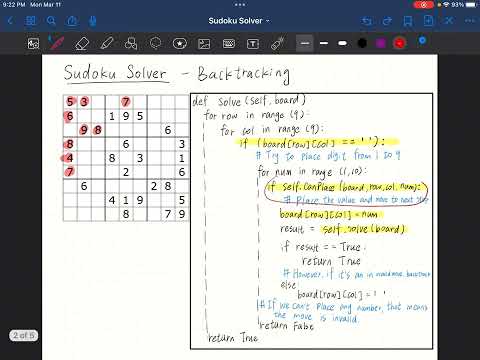 LeetCode HARD Explained: Sudoku Solver