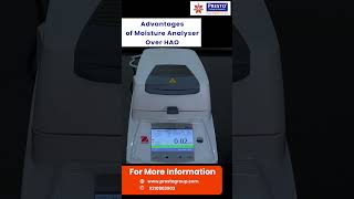 Advantages of Moisture Analyzer Over HAO Method Explained in 60 Seconds #prestostantest