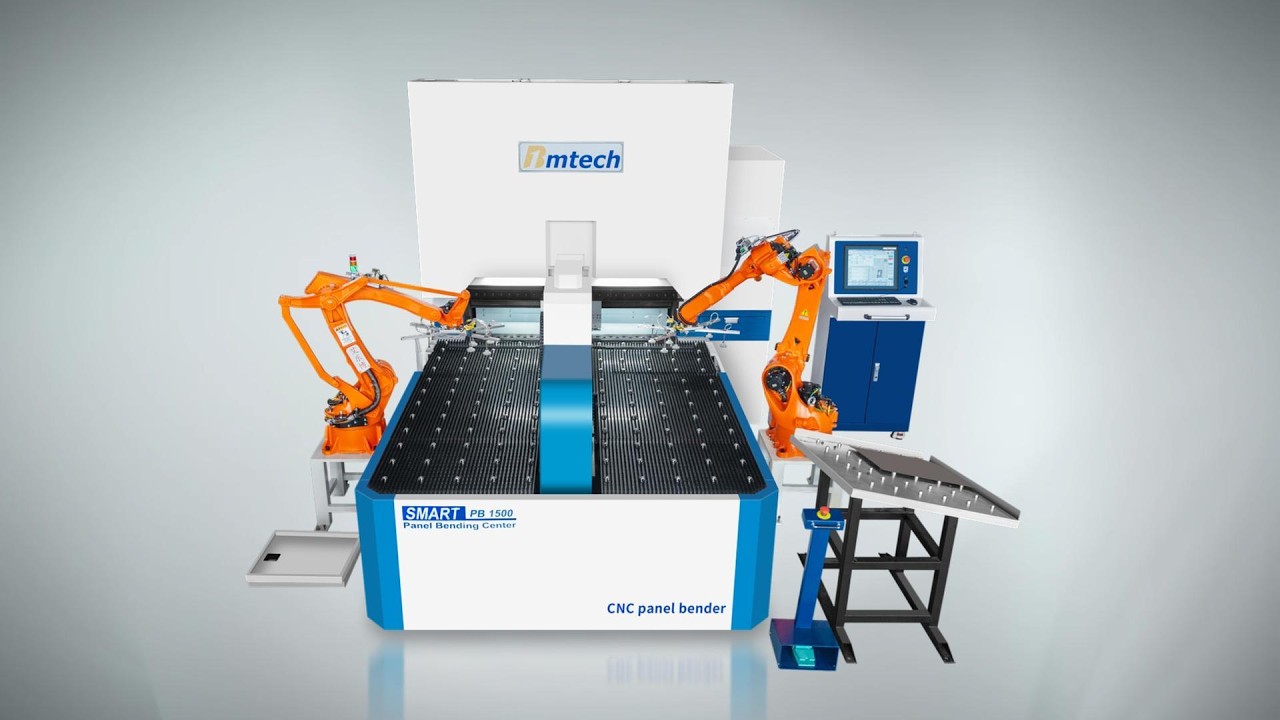 🤖 BM Panel Bender + Automatic Loading & Unloading Robot
