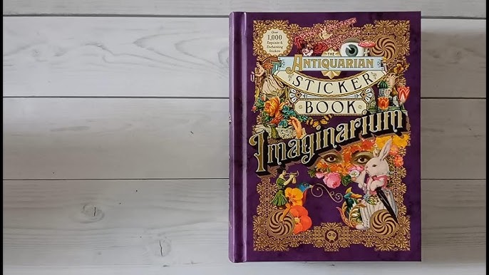 New Imaginarium Antiquarian Sticker Book: flipthrough + review