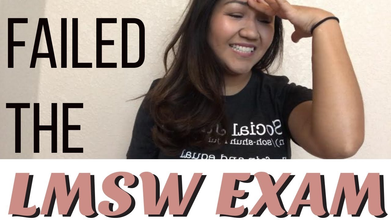 So ...You FAILED the LMSW Exam || My Best Advice