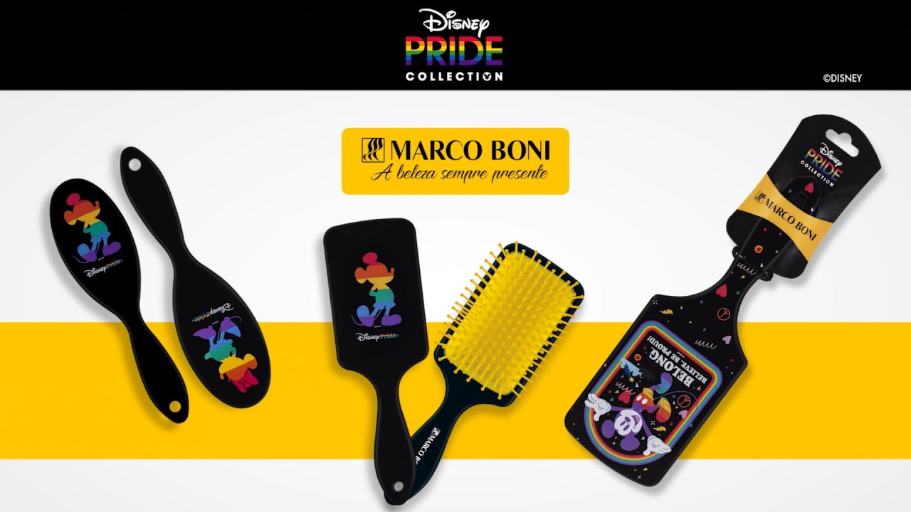 DISNEY PRIDE COLLECTION - NOVAS ESCOVAS MARCO BONI