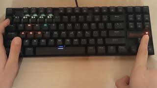 Redragon Kumara K552 - Custom Colors Tutorial (read desc)