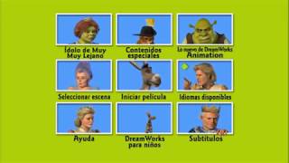 Shrek 2 Dvd Menu Español Latino