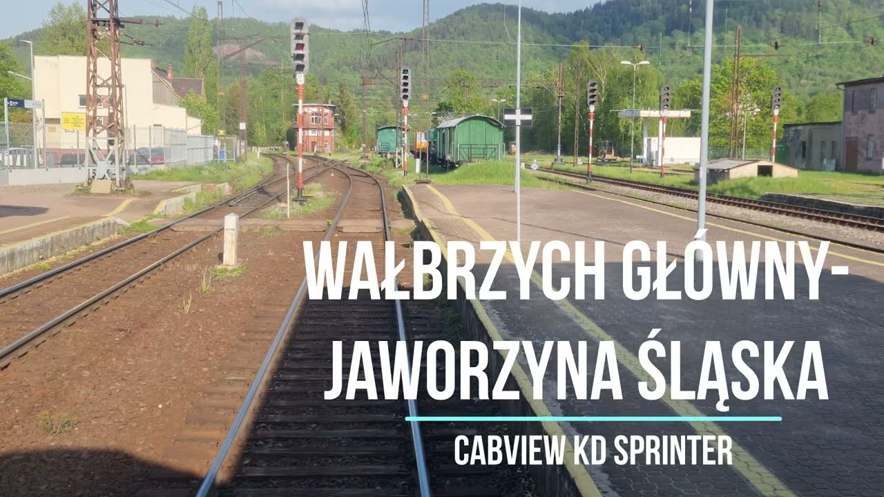 Wałbrzych Główny - Jaworzyna Śląska (CABVIEW - Dwa Kroki od TRAGEDII)