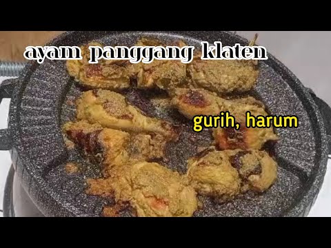 Resep Bumbu Ayam Bakar Klaten