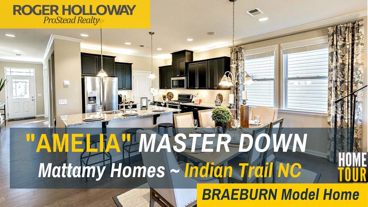 AMELIA Master Down [Mattamy Homes' Braeburn, Indian Trail NC] YouTube