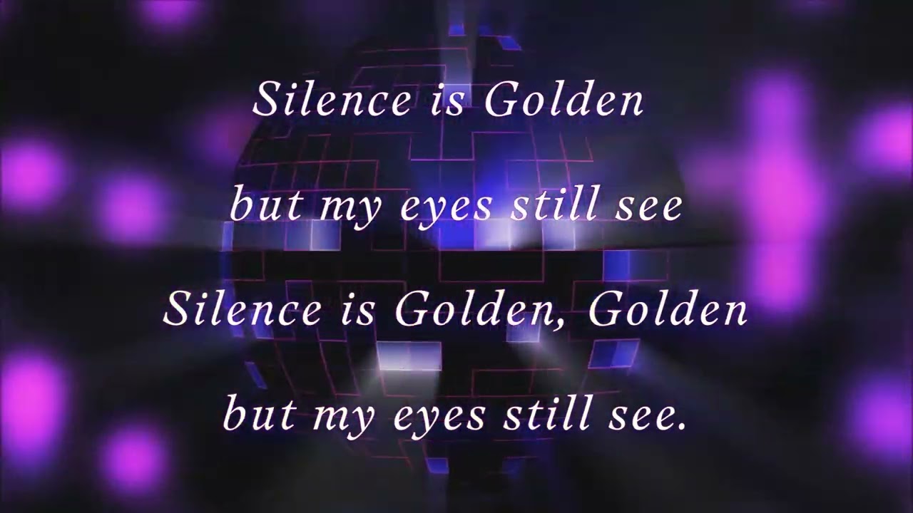 Karaoke _ Silence Is Golden