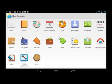 Android Database App   Mobi DB Lite Android App Review  2016