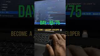 Day 65: #75dayschallenge 🚀👨🏻‍💻💪🏻#scratchcoding #codingchallange #challenge #codingdays #coding