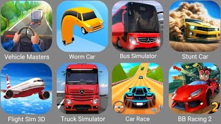 Vehicle Masters,Worm Car,Bus Simulator Ultimate,Stunt Car Extreme,Flight Simulator 3D Pilot screenshot 5