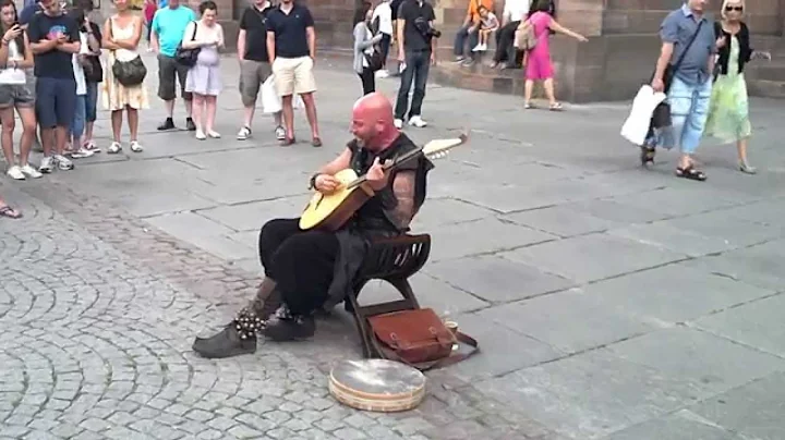 Luc Arbogast, street Performer in Strasbourg, Fran...