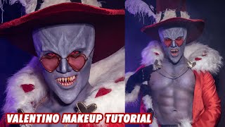VALENTINO Makeup Tutorial HAZBIN HOTEL | Prince De Guzman Transformations