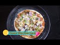 How to prepare Paneer Tikka Pizza with Pizza Sauce Video | Witty Cooking