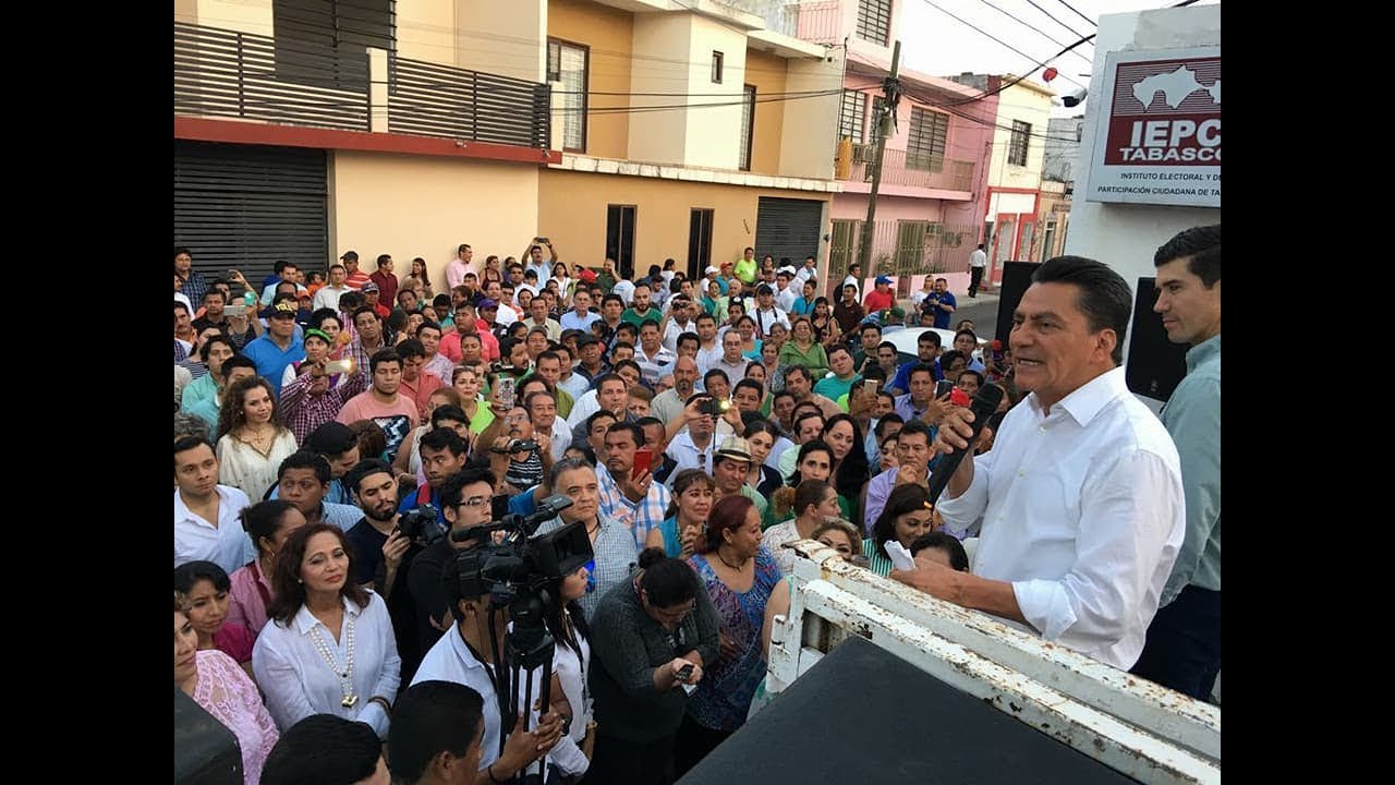 Con Oscar Cantón Vamos a Pintar de Verde Tabasco ¡Vamos con el mejor! camera iphone 8 plus apk