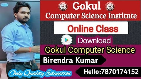 Notice For Crash Course Computer Science 12th || #exam || #science || #computerscience || Gokul