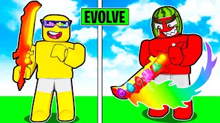 Roblox Bedwars But Swords EVOLVE