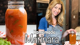 HOMEMADE MARINARA SAUCE with San Marzano Tomatoes