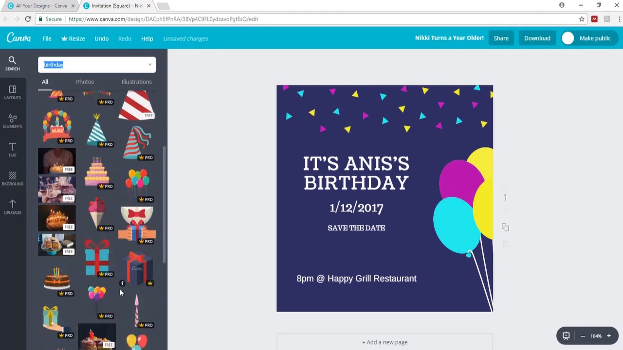 canva-tutorial-how-to-make-birthday-invitation-card-youtube