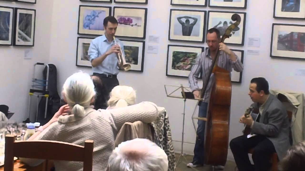 Steve Fishwick Trio, Clocktower Cafe, Croydon perform 'Anthropology ...
