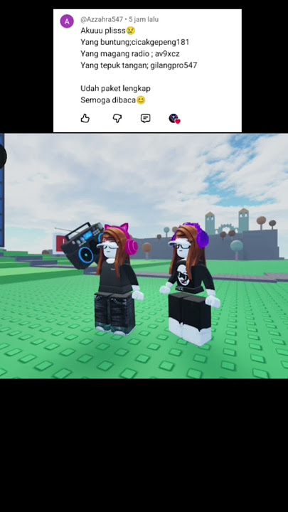 Kalau kau suka hati tepuk tangan Part 163😂 Request by:@Azzahra547#roblox#robloxanimation#shorts