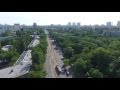 Пролетая над проспектом Гагарина в Одессе 9 июля 2016 года
