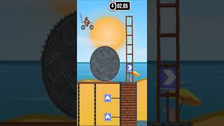 Moto X3M Bike Race Game Levels #2 #shorts screenshot 2