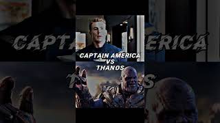 Captain America 🆚 Thanos #ironman #thanos #captainamerica #superman #spiderman #thor