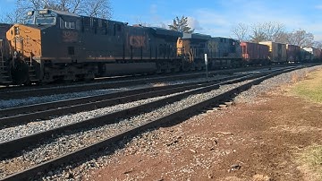CSX Hanover sub local L 137 shunting cars part 2