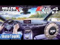 AUDI RS4 B9 540HP 300km/h AUTOBAHN (NO SPEED LIMIT) by AutoTopNL