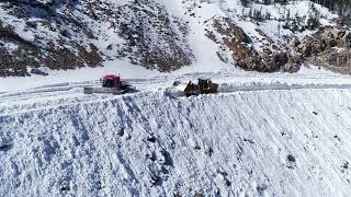 Beartooth Highway Clearing  April 21, 2020  Drone Video 15