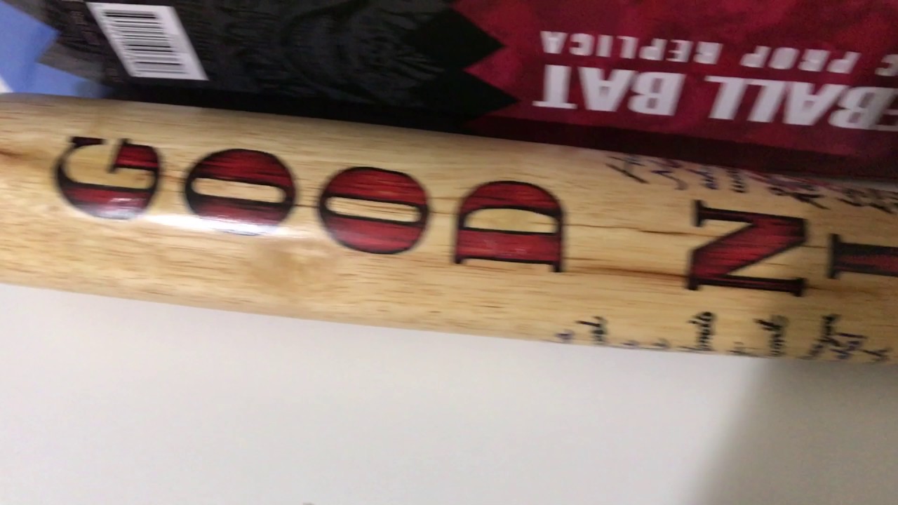 Harley Quinn bat from Noble Collections. Requested by Taylor Knight.