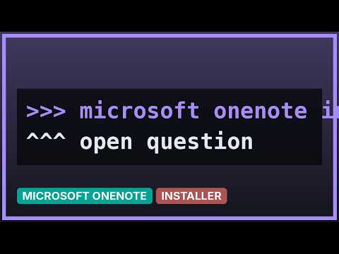 How can I install MS OneNote offline? - YouTube