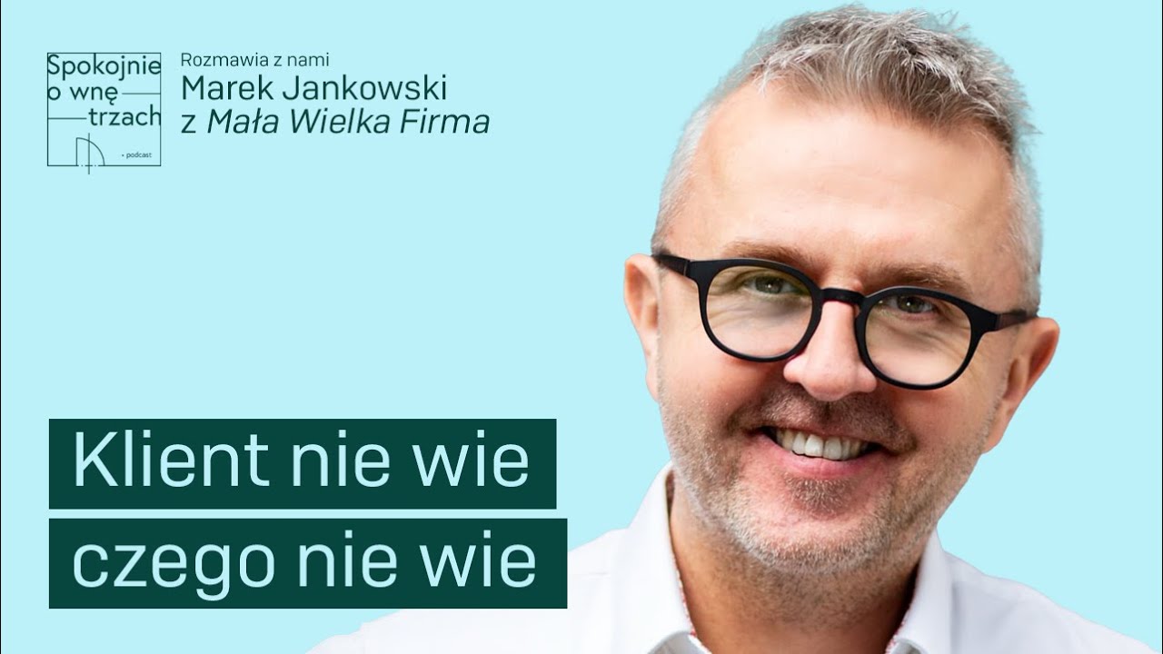 Marek Jankowski: Biznes, marketing i AI w pracowni projektowej