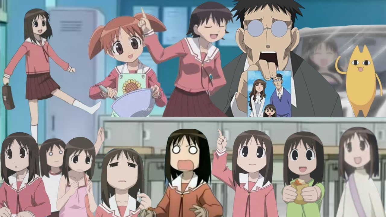 Azumanga Daioh But It's Just The Memes