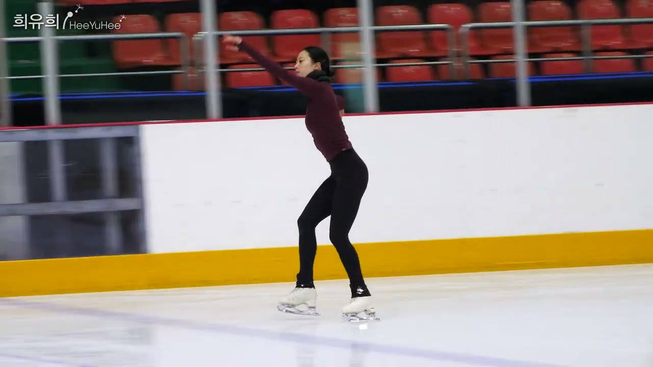 유영 Young YOU SP Run-Through | 2026 제107회 전국동계체육대회 피겨 | 공식연습 1일차 | 2026-02-23