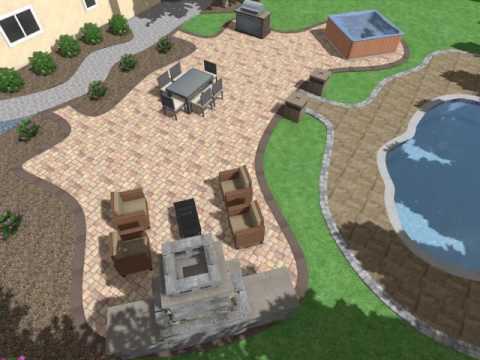 3D Movie Design By Bayside Pavers