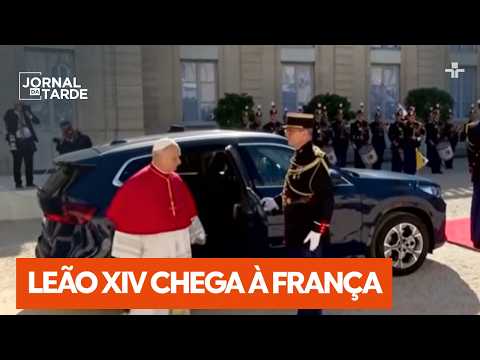 Pope Leo XIV begins his first official visit to France