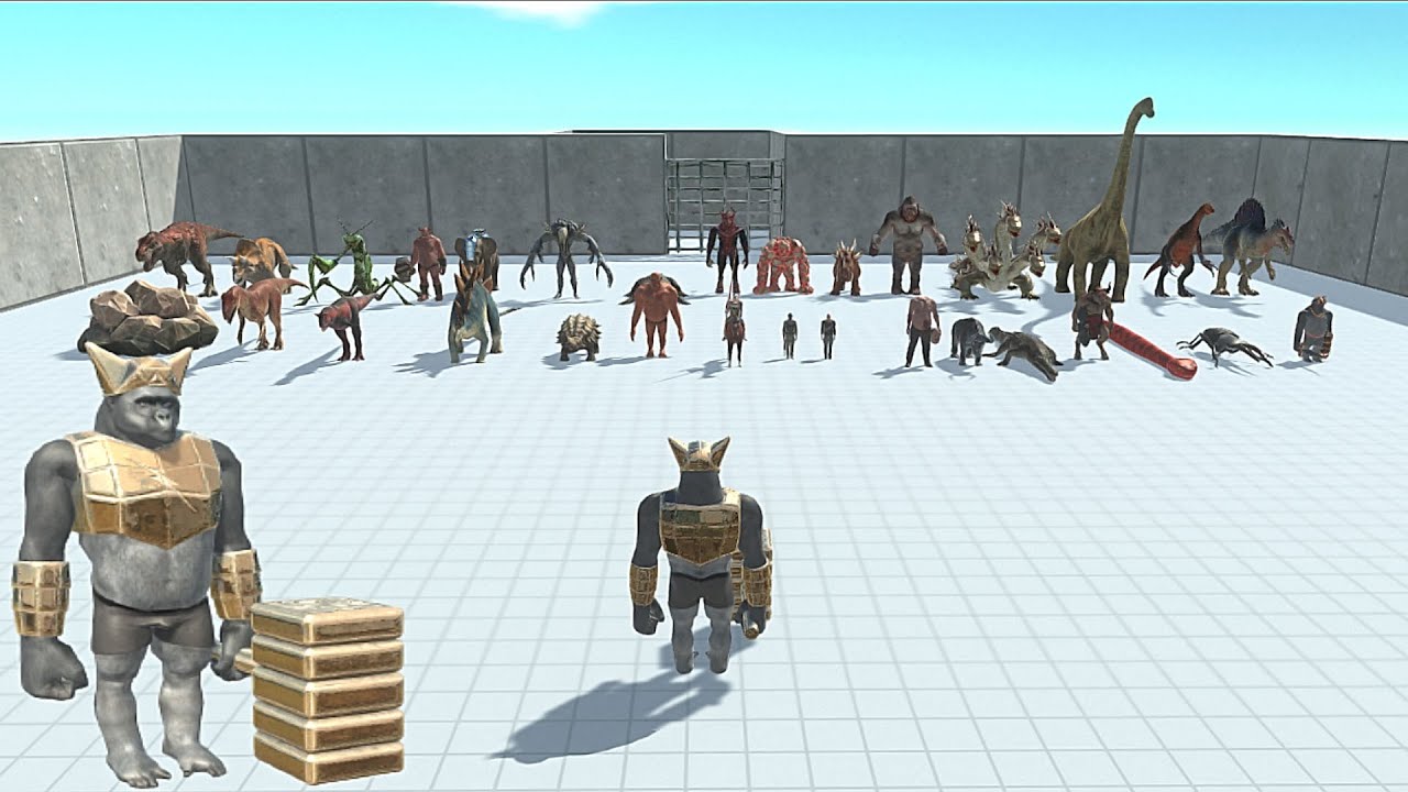 GHOR HAMMER VS EVERY STRONG UNITS - Animal Revolt Battle Simulator