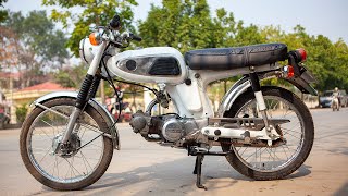 Recovery & Rescue : Honda SS50 1967 Restored Old Motorbike After 53 years【 FULL 】