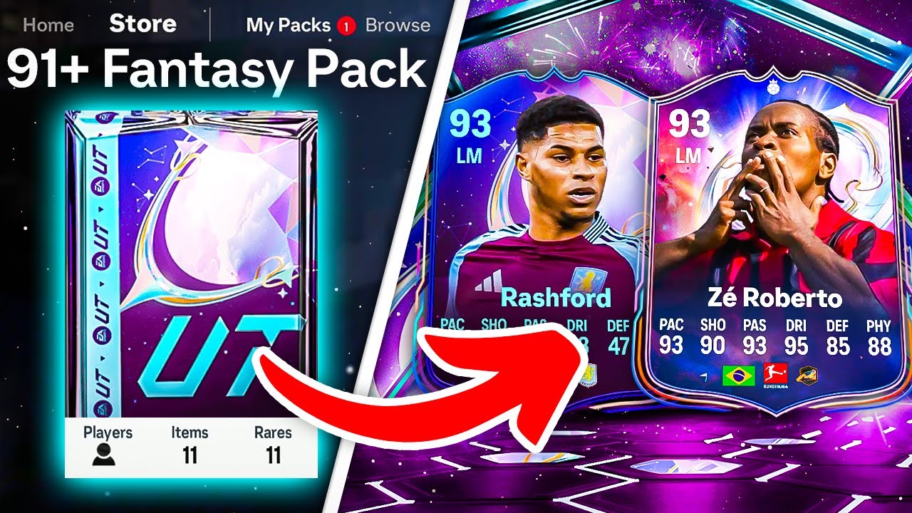91+ FANTASY GUARANTEE PACKS! 😲 FC 25 Ultimate Team