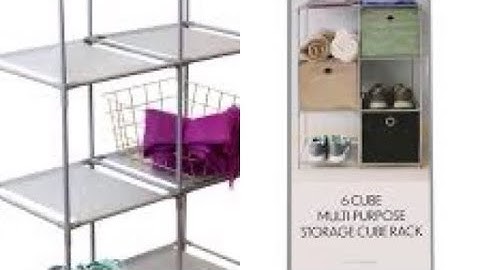 room 2 room 6 cube organizer installation